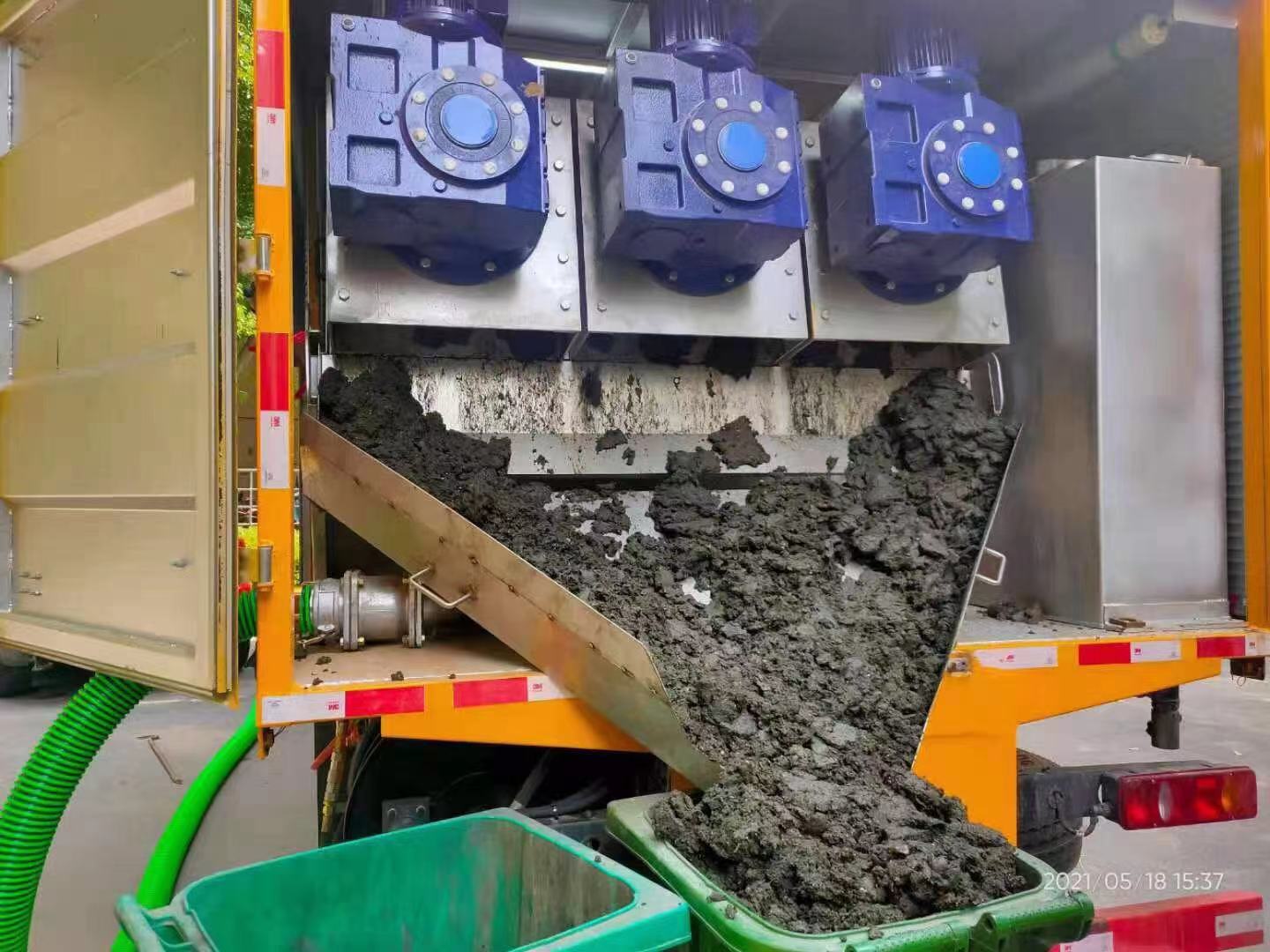 西安化粪池清掏城市维护站-泥浆净化干湿分离处理